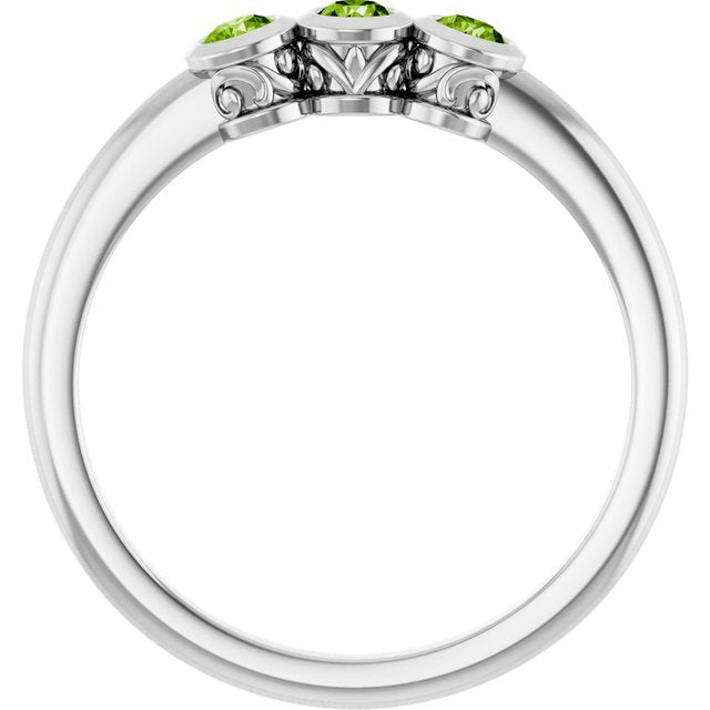 14k-white-natural-peridot-three-stone-ring