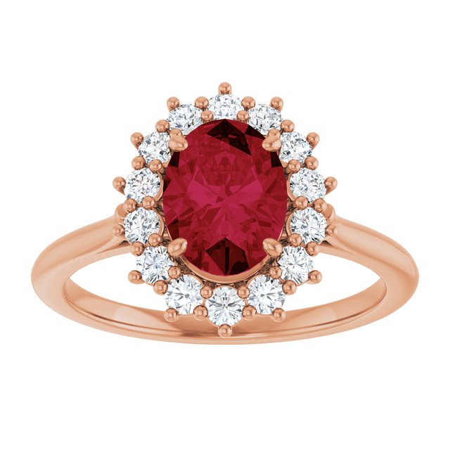 14k-rose-lab-grown-ruby-&-3/8-ctw-natural-diamond-ring