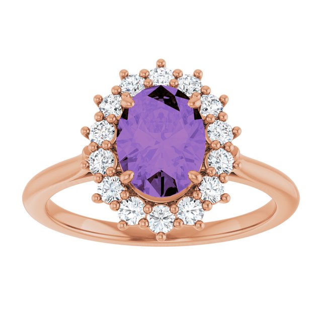 14k-rose-natural-amethyst-&-3/8-ctw-natural-diamond-ring