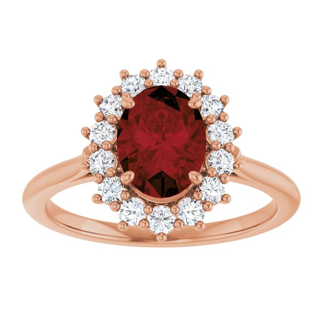 14k-rose-natural-mozambique-garnet-&-3/8-ctw-natural-diamond-ring
