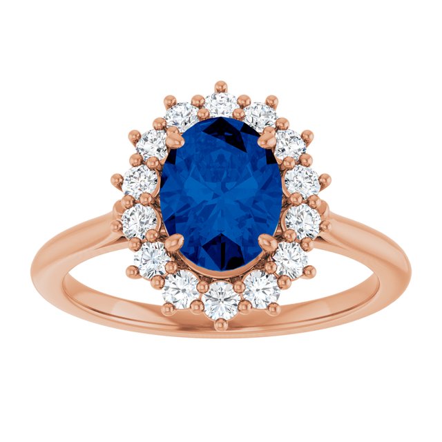 14k-rose-lab-grown-blue-sapphire-&-3/8-ctw-natural-diamond-ring