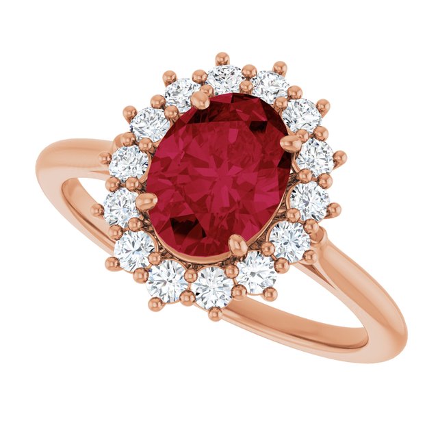 14k-rose-lab-grown-ruby-&-3/8-ctw-natural-diamond-ring