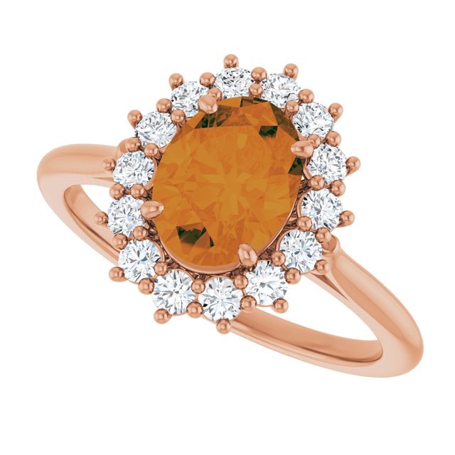 14k-rose-natural-citrine-&-3/8-ctw-natural-diamond-ring