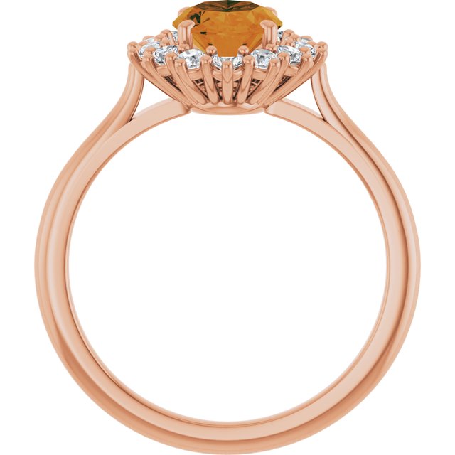 14k-rose-natural-citrine-&-3/8-ctw-natural-diamond-ring
