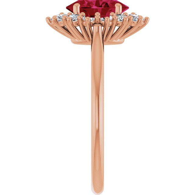 14k-rose-lab-grown-ruby-&-3/8-ctw-natural-diamond-ring