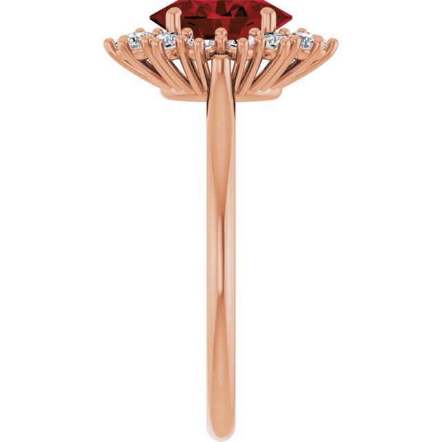 14k-rose-natural-mozambique-garnet-&-3/8-ctw-natural-diamond-ring