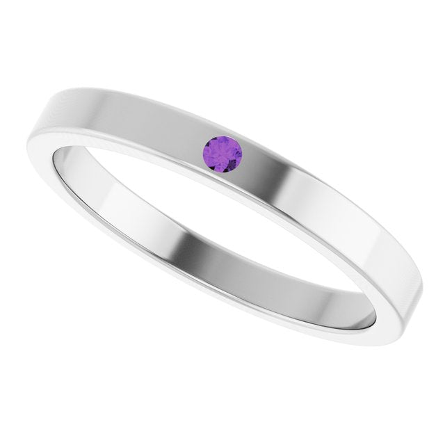 14k-white-natural-amethyst-family-stackable-ring