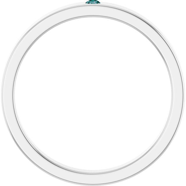 14k-white-natural-alexandrite-family-stackable-ring