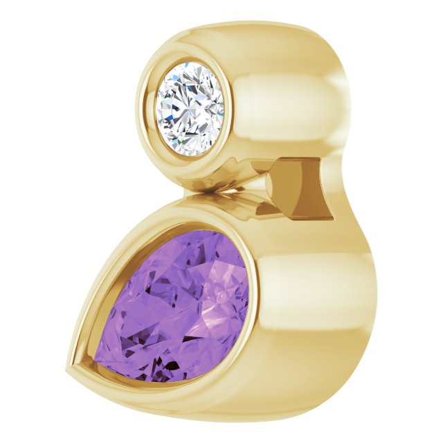 14k-yellow--pear-natural-amethyst-&-.03-ct-natural-diamond-pendant