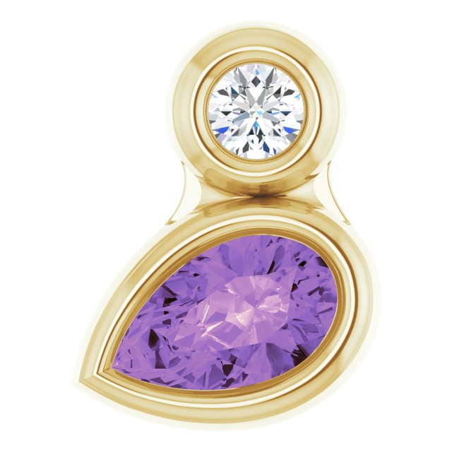 14k-yellow--pear-natural-amethyst-&-.03-ct-natural-diamond-pendant