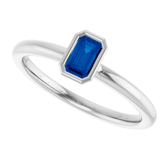 14k-white-natural-blue-sapphire-stackable-ring