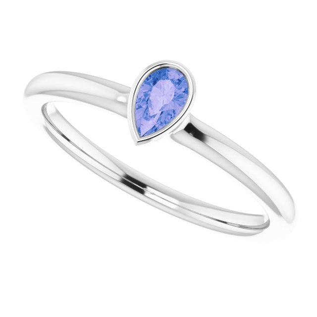 sterling-silver-natural-tanzanite-stackable-ring