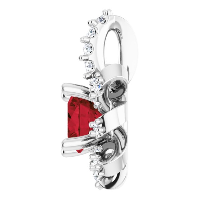 14k-white-natural-mozambique-garnet-&-.07-ctw-natural-diamond-halo-style-pendant