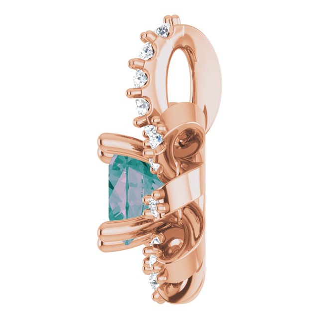 14k-rose-lab-grown-alexandrite-&-.07-ctw-natural-diamond-halo-style-pendant