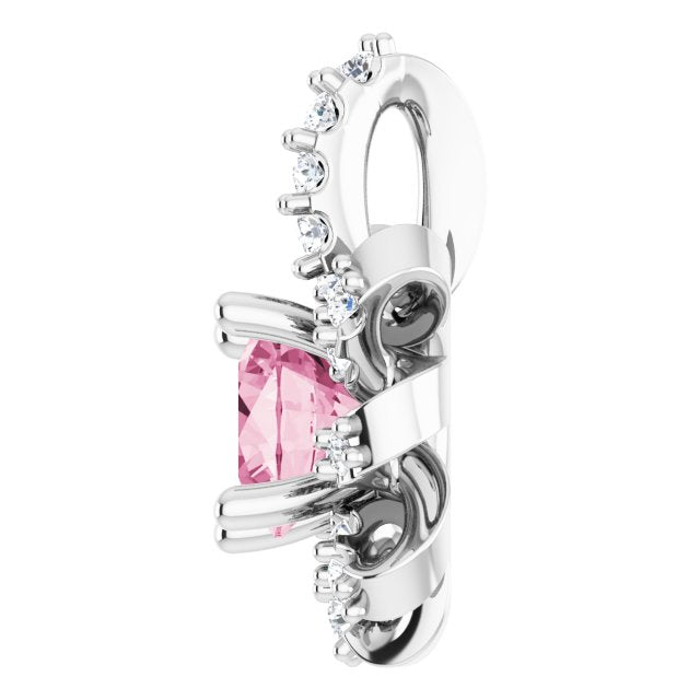 sterling-silver-natural-pink-tourmaline-&-.07-ctw-natural-diamond-halo-style-pendant
