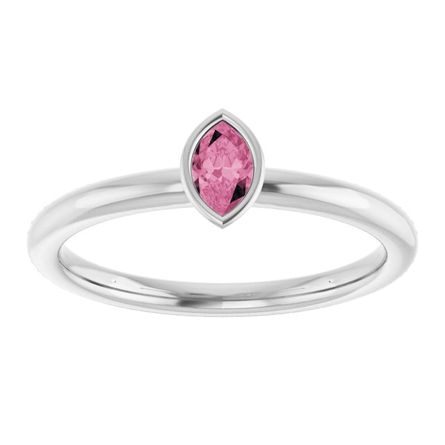 sterling-silver-natural-pink-tourmaline-stackable-ring