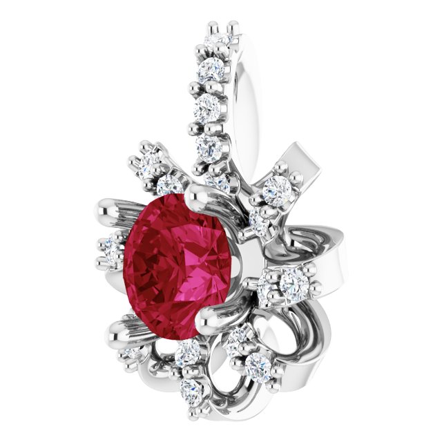 sterling-silver-natural-ruby-&-.07-ctw-natural-diamond-halo-style-pendant
