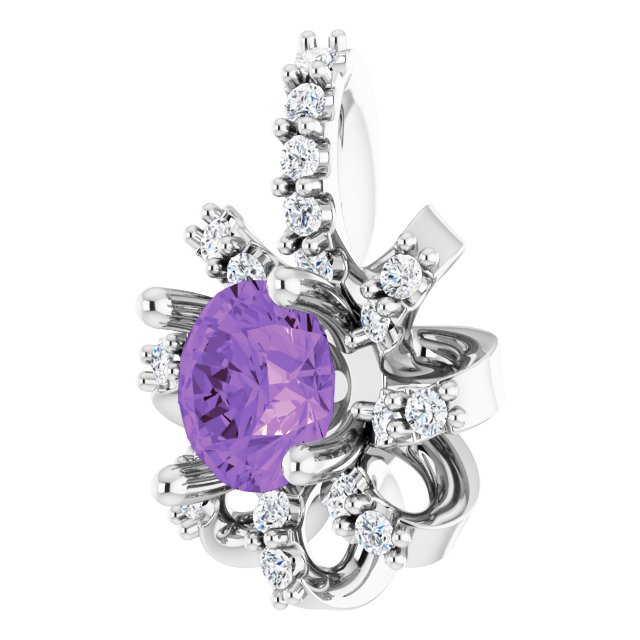 sterling-silver-natural-amethyst-&-.07-ctw-natural-diamond-halo-style-pendant