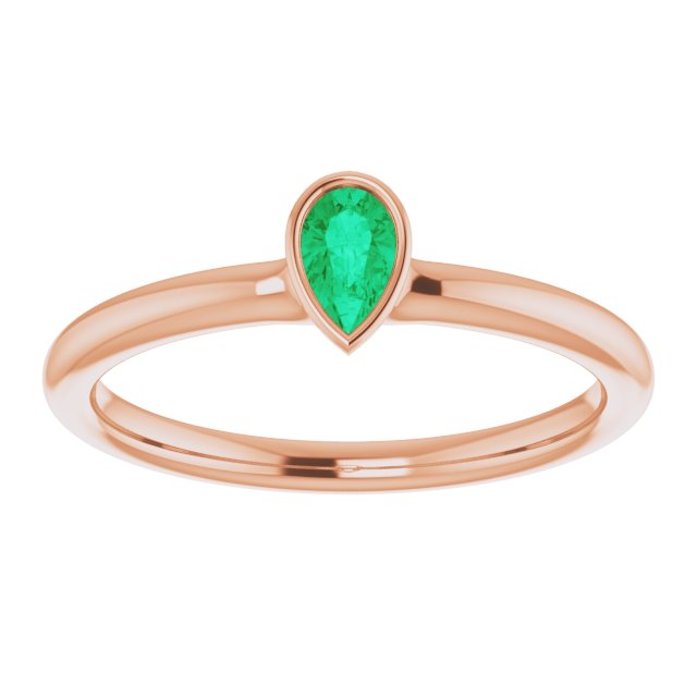 14k-rose-natural-emerald-stackable-ring