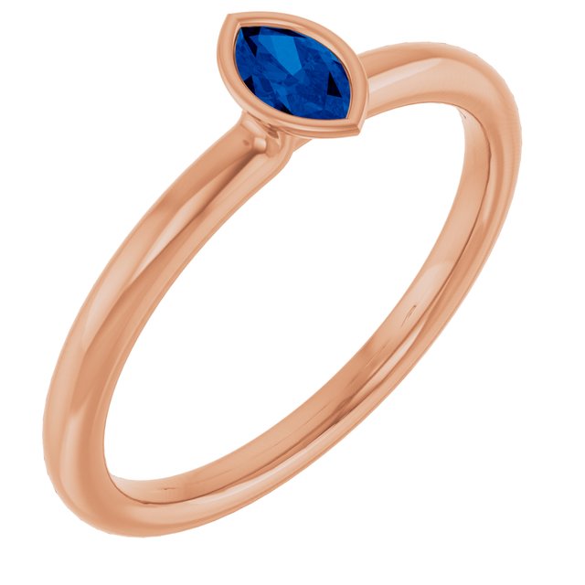 14k-rose-lab-grown-blue-sapphire-stackable-ring