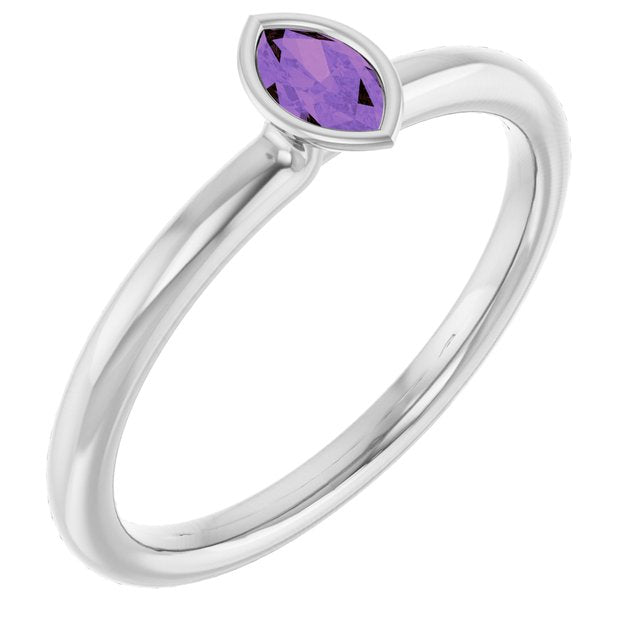 sterling-silver-natural-amethyst-stackable-ring