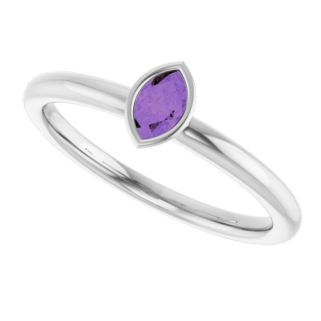 sterling-silver-natural-amethyst-stackable-ring