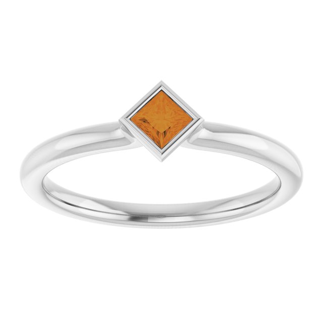 14k-white-natural-citrine-stackable-ring