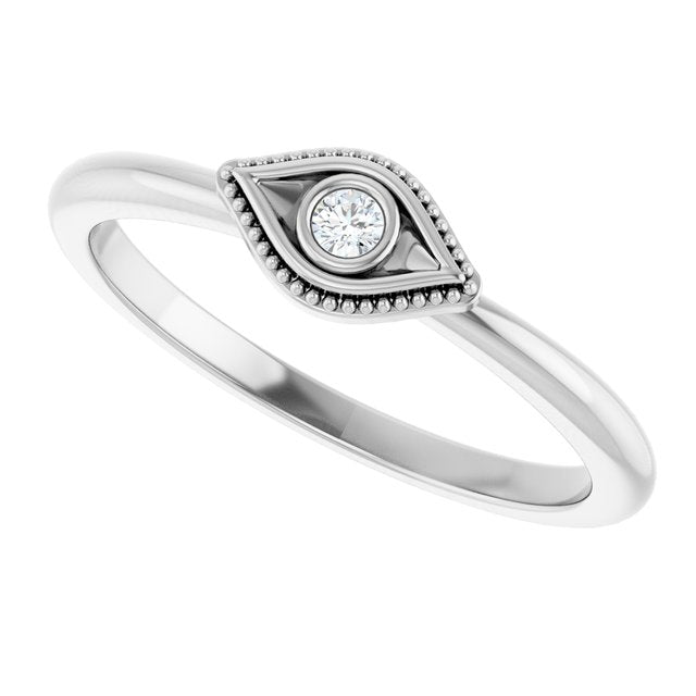 14k-white-.03-ct-natural-diamond-stackable-evil-eye-ring