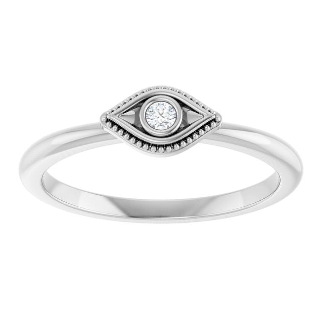 14k-white-.03-ct-natural-diamond-stackable-evil-eye-ring