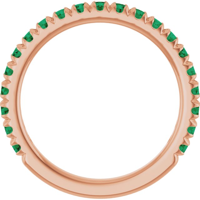 14k-rose-gold-lab-grown-emerald-french-set-anniversary-band