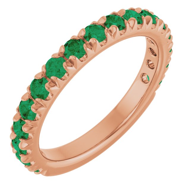 14k-rose-gold-lab-grown-emerald-2.5-mm
