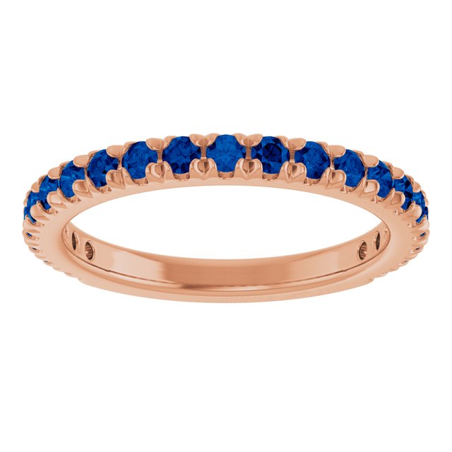 14k-rose-gold-lab-grown-blue-sapphire-french-set-anniversary-band
