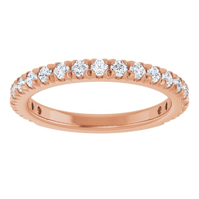 14k-rose-gold-5/8-ctw-lab-grown-diamond-french-set-anniversary-band