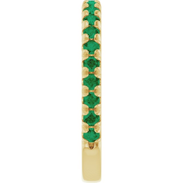 14k-yellow-gold-lab-grown-emerald-french-set-anniversary-band