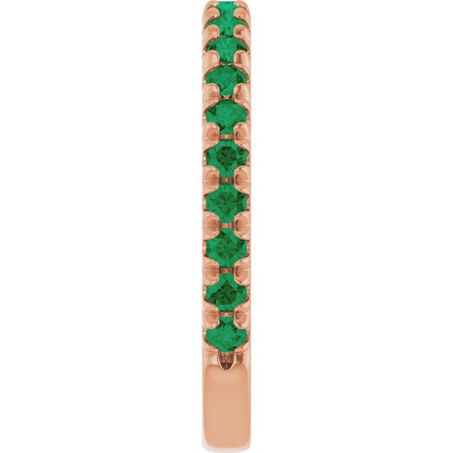14k-rose-gold-lab-grown-emerald-french-set-anniversary-band