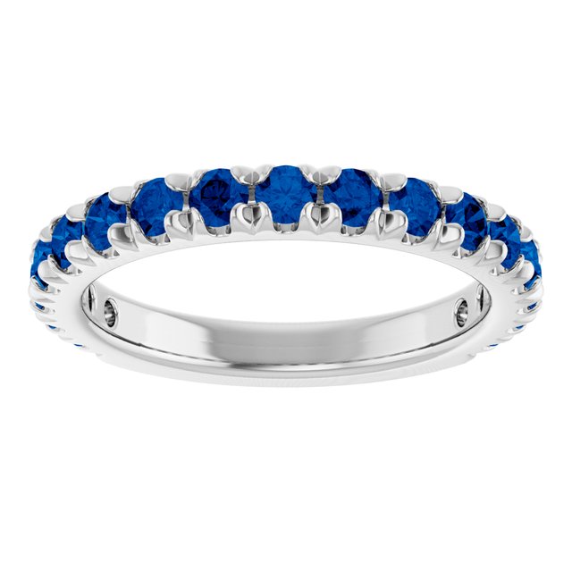 platinum-lab-grown-blue-sapphire-french-set-anniversary-band