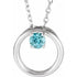 14k-white-natural-blue-zircon-circle-16-18"-necklace