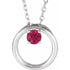 14k-white-natural-ruby-circle-16-18"-necklace