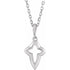 sterling-silver-petite-open-cross-16-18"-necklace