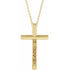 14k-yellow-blessed-cross-16-18"-necklace