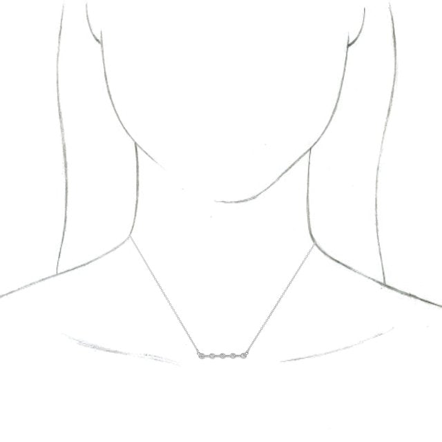 sterling-silver-1/6-ctw-natural-diamond-bezel-set-bar-18"-necklace