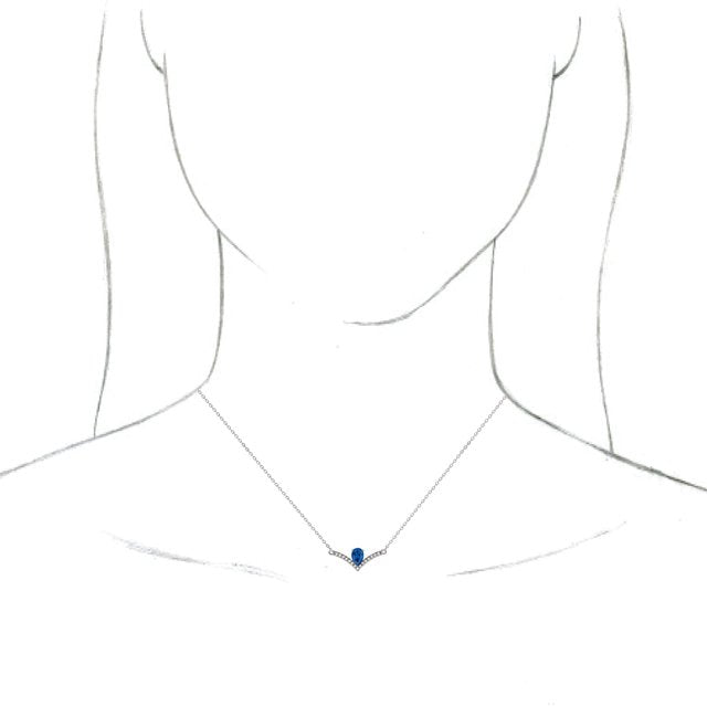 14k-white-natural-blue-sapphire-&-.06-ctw-natural-diamond-16"-necklace