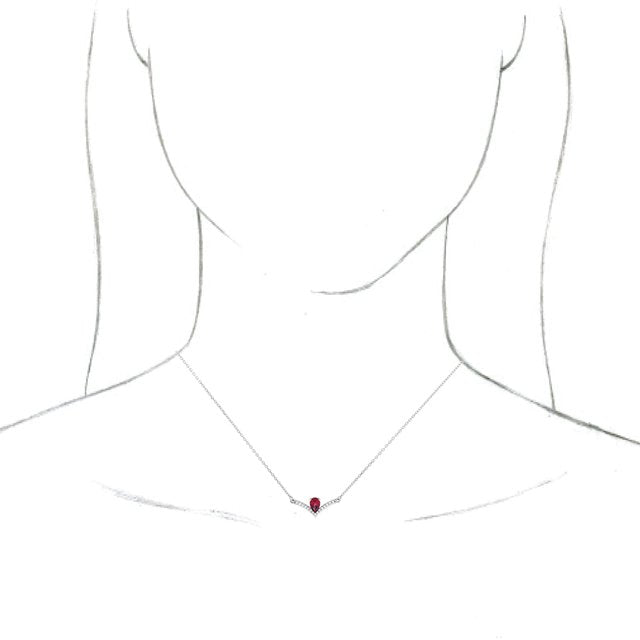 14k-white-natural-mozambique-garnet-&-.06-ctw-natural-diamond-18"-necklace