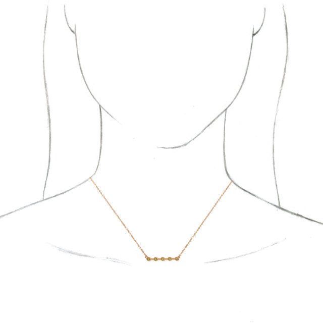 14k-rose-natural-peridot-bezel-set-bar-18"-necklace