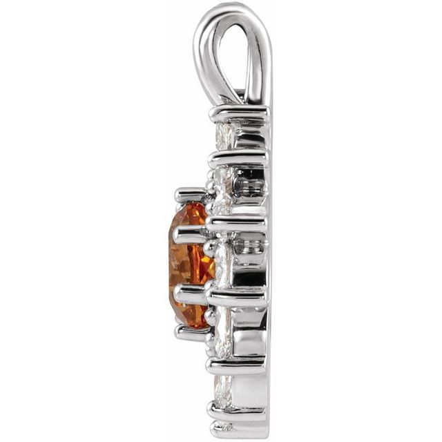 sterling-silver-natural-citrine-&-5/8-ctw-natural-diamond-halo-style-pendant