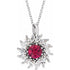 sterling-silver-natural-ruby-&-5/8-ctw-natural-diamond-halo-style-16-18"-necklace