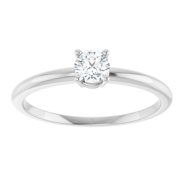 14k-white-1/10-ct-natural-diamond-ring