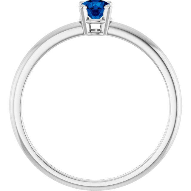 14k-white-imitation-blue-sapphire-ring