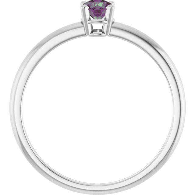 platinum-lab-grown-alexandrite-ring