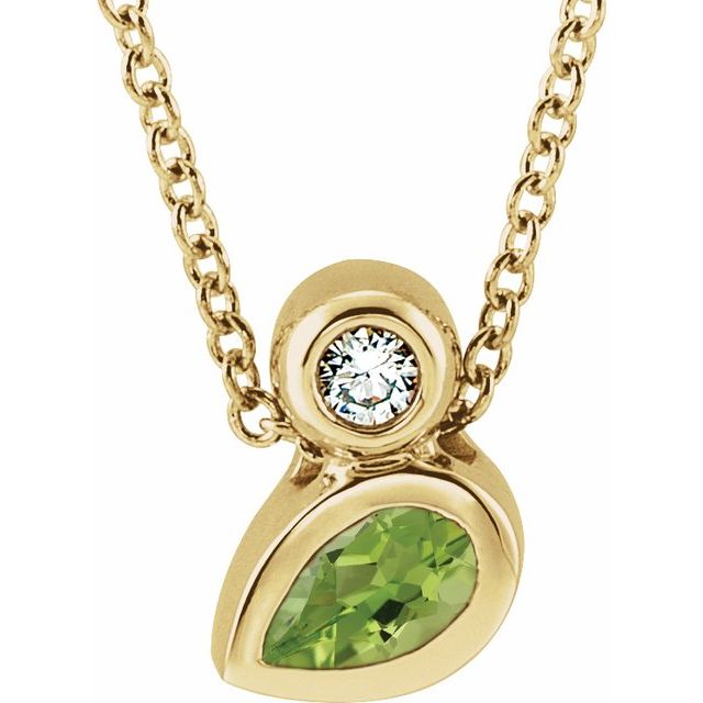 14k-yellow--pear-natural-peridot-&-.03-ct-natural-diamond-16-18"-necklace